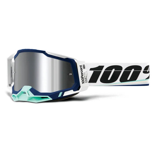 100% Racecraft 2 Arsham Goggle - Silver Mirror Lens