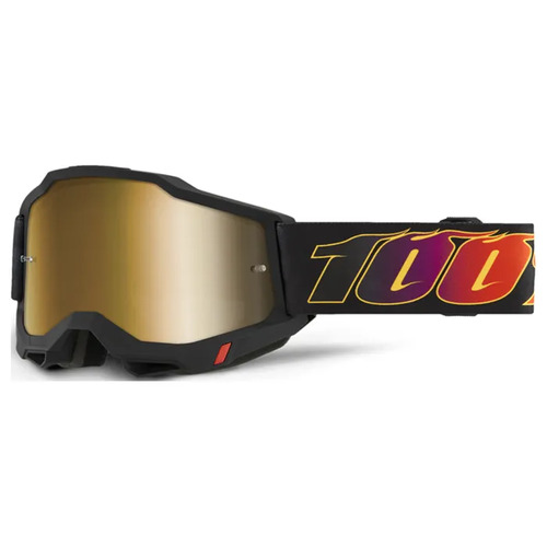 100% Accuri 2 EL Diablo Goggles - True Gold Lens 