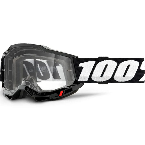 100% Accuri 2 OTG Goggles Black - Clear Lens