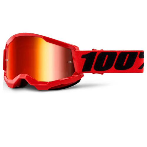 100% Accuri 2 Red Goggle - Red Mirror Lens