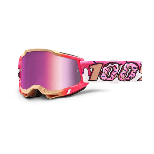 100% Accuri 2 Goggles - Donut Pink Mirror Lens