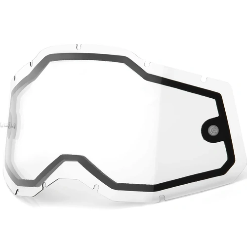 100% Racecraft 2 / Accuri 2 / Strata 2 Replacement Duel Pane Goggles Lens