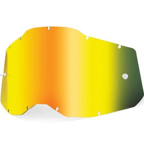 100% Accuri 2 / Strata 2 Gold Mirror Replacement Youth Goggles Lens