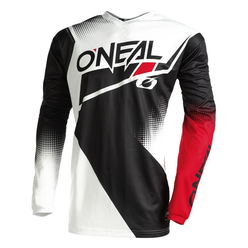 Oneal Element Racewear V.22 Jersey - Black/White/Red