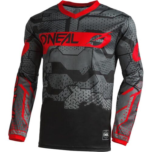 ONeal 2022 Element Camo V.22 Youth Jersey - Black/Red