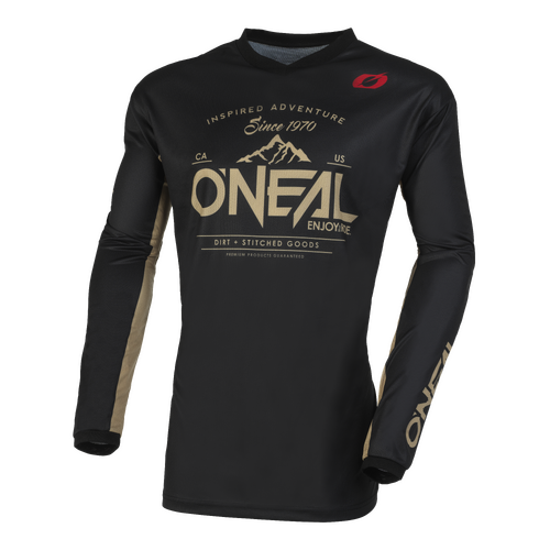 Oneal 2023 Element Dirt Jersey - Black/Sand