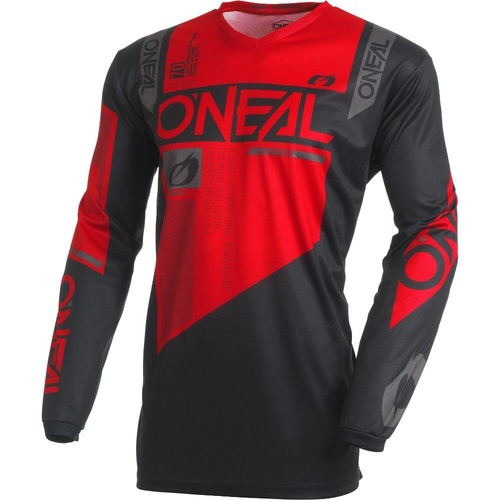 Oneal 2027 Element Factor Black / Red Kids Jersey