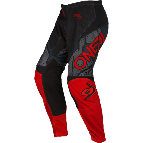 ONeal 2022 Element Camo V.22 Youth Pants - Black/Red 