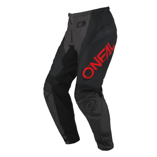 Oneal 2025 Youth Element Pant Racewear - Black/Grey/Red
