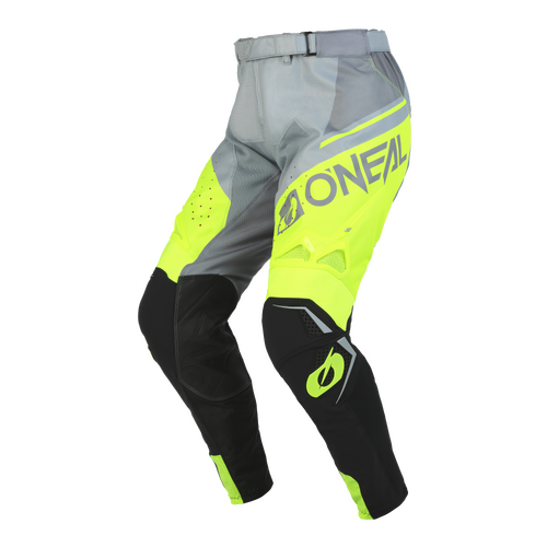 Oneal 2023 Hardwear Flow Pants - Grey/Neon Yellow