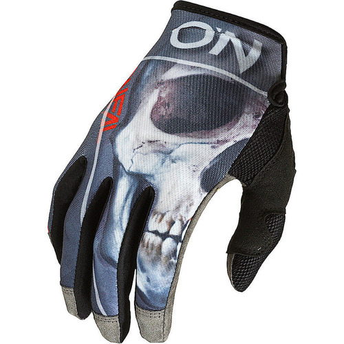 ONeal 2022 Mayhem Bones V.22 Gloves - Black/Red