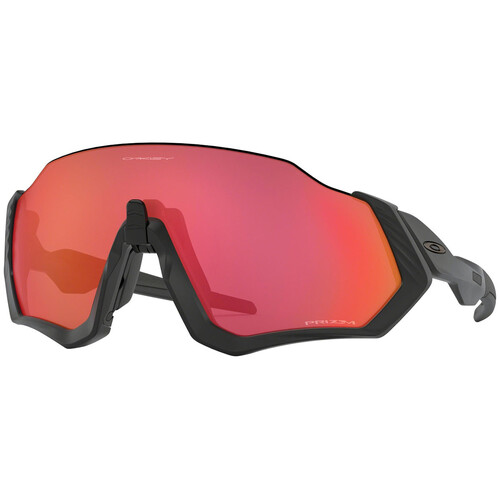 Oakley Flight Jacket Sunglasses - Matte Black with Prizm Torch Lens
