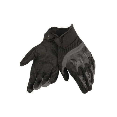 Air Frame Unisex Motorcycle Gloves Black/Black