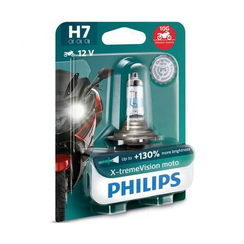 Philips H7 12v 55w Xtreme Vison Headlight Bulb 