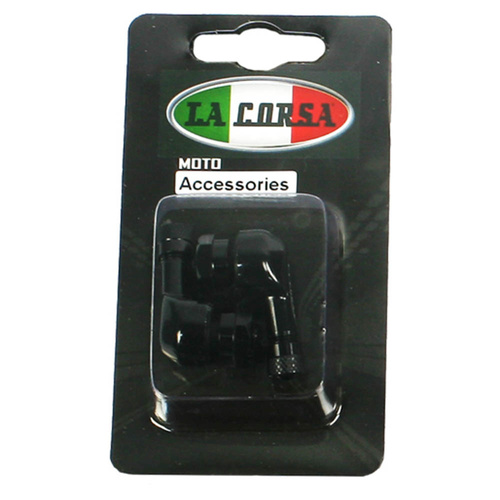 La Corsa Tubeless Valve Stem - Black - 11.3MM (PAIR)