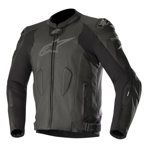 Missile Tech Air Leather Jacket Black