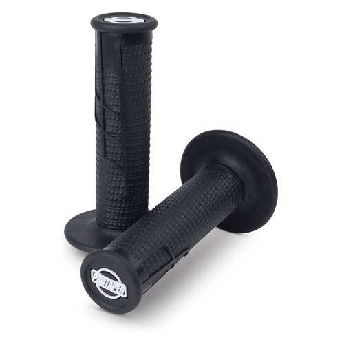 ProTaper Clamp-On 1/2 Waffle Grips - Black/Black