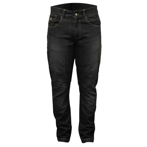Rjays Reinforced Stretch Black Jeans