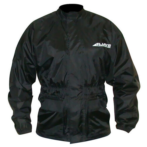 Rjays Waterproof Rain Jacket - Black