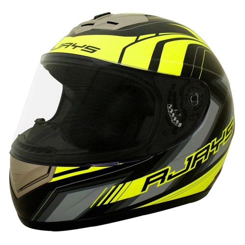 RJAYS APEX II HELM MATT BLK/HI-VIZ (MD) #