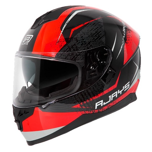 Rjays Dominator II Helmet - Strike Matte Black/Red