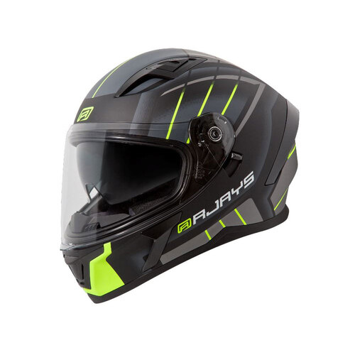 Rjays Apex III Helmet - Switch Matt Black/Grey/Yellow