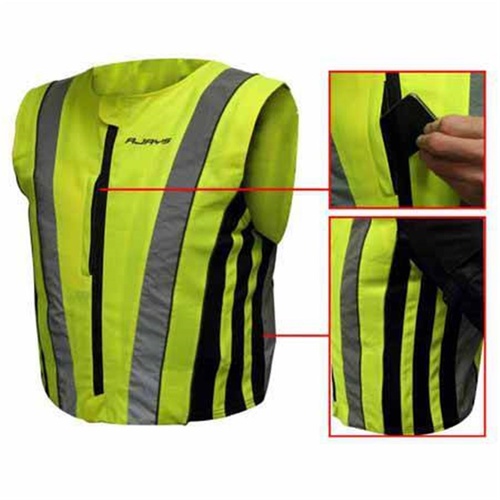Rjays Premium Safety Vest - High Vis Yellow