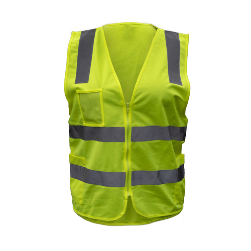 Rjays Safety Vest Hi-Visibility Yellow