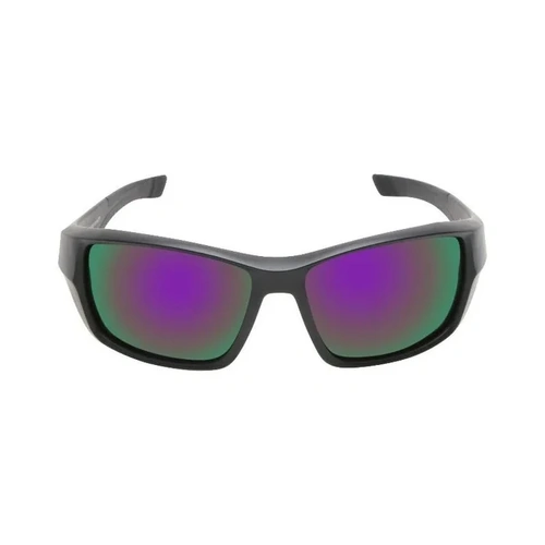 Ugky Fish Riderz Lifestyle Sunglasses - Matt Black Frame/Purple Lens