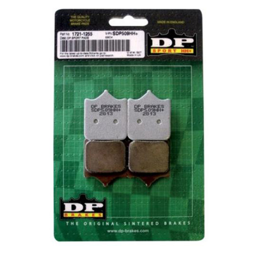 DP HH+ PERFORMANCE BRAKE PADS (FA604/4|FDB2255) SDP509