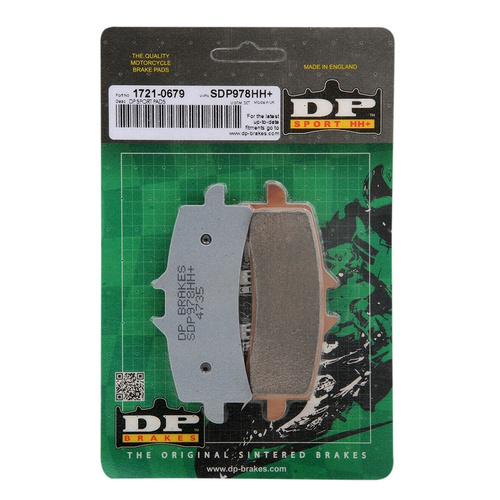 DP HH+ PERFORMANCE BRAKE PADS (FA447|FDB2218,2260) SDP978