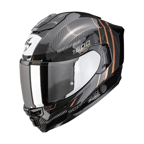 Scorpion Exo-1500 Carbon Air Zity Helmet - Black/Copper
