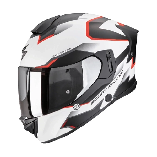 Scorpion Exo-530 Air Clip - Matte White/Black/Red