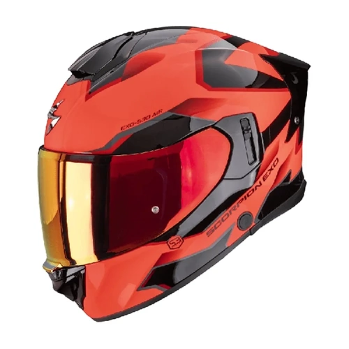 Scorpion Exo-530 Air Clip - Red/Black