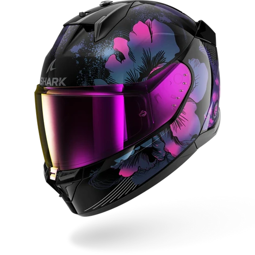 Shark D-Skwal 3 Mayfer Helmet - Black/Violet