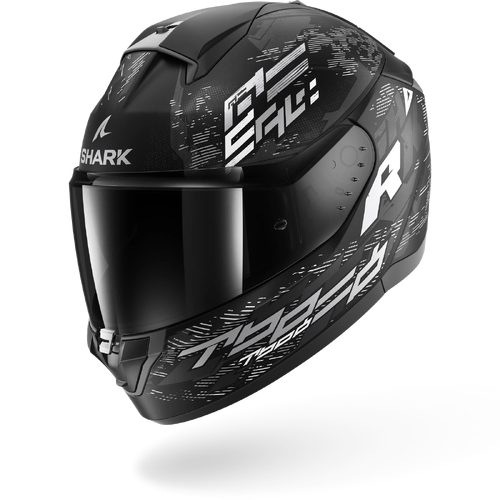 Shark Ridill 2 Molokai Full Face Helmet - Matte Black/White/Silver
