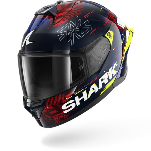 Shark Skwal Cup Speed-Vibe Full Face Helmet - Blue/Red/Yellow