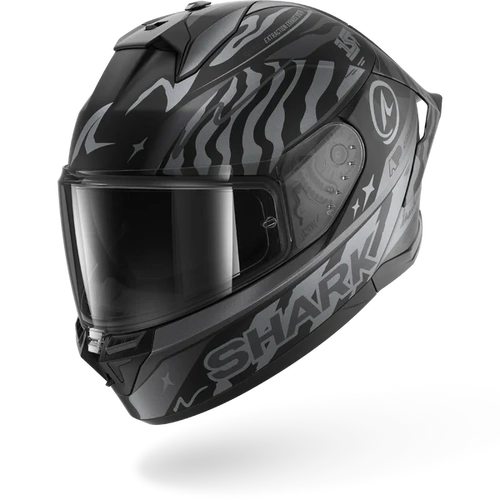 Shark Skwal Cup Speed-Fancy Full Face Helmet - Matte Black/Anthracite/Silver