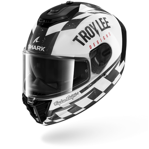 Shark Spartan RS Raceshop TLD Helmet - White/Black/Red