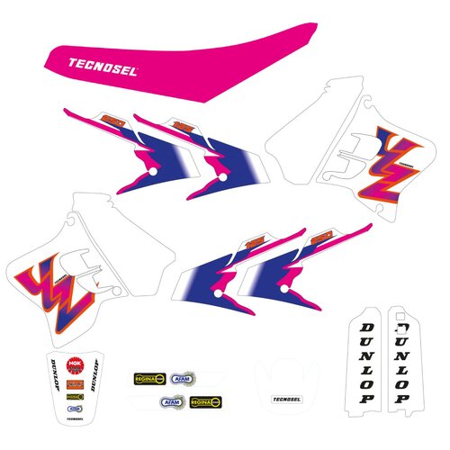 TECNOSEL DECALS REPLICA YAMAHA 93 YZ 125 250 93-95