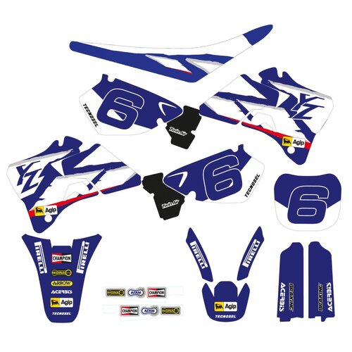 TECNOSEL DECALS REPLICA YAMAHA 98 YZ 125 250 96-01