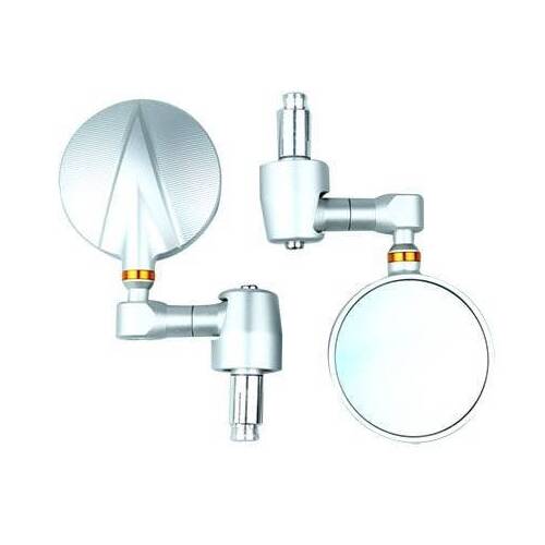 Tarmac Stealth Mirror Set - Silver