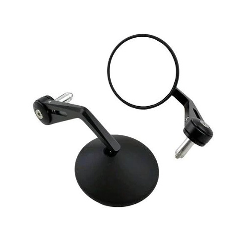 Tarmac Scout Bar End Mirrors - Black 