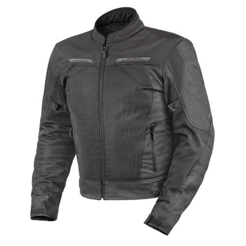 Rjays Zephyr Textile Jacket - Black