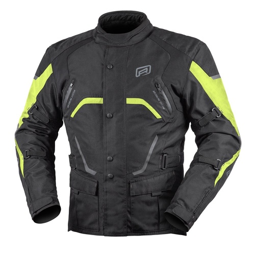 RJays Voyager 6 Jacket - Black / Hi Vis