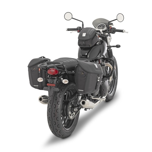 GIVI METRO-T SADDLEBAG SUPPORTS - TRIUMPH STREET TWIN 900 16-22/BONNEVILLE T100 17-22 / SPEED TWIN 23-24 (FOR USE WITH MT501)