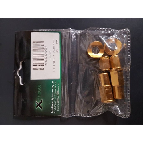 XTech Rim Lock Spacers - Gold