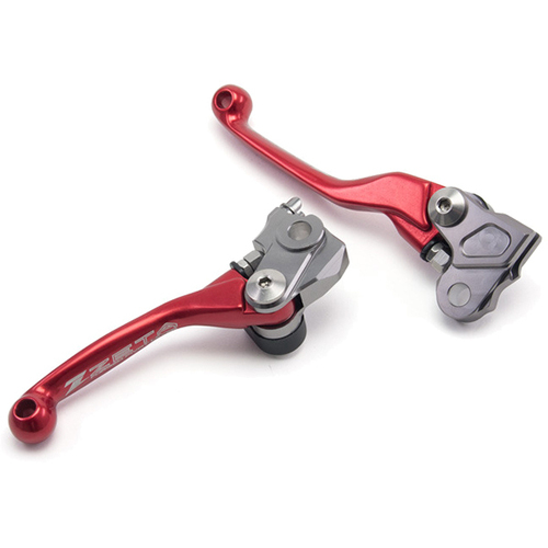 Zeta Pivot Lever Set Red - Honda CRF250R/450R 07-20 