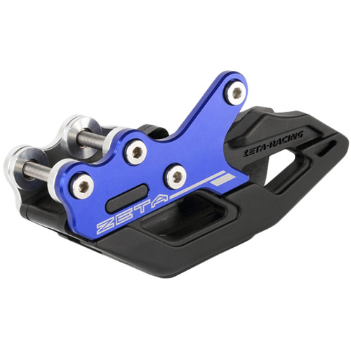 Zeta Aluminum Chain Guide Blue - Yamaha YZ125/250 YZF250/450 08-22