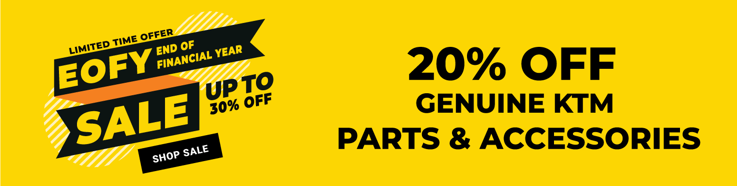 EOFY Sale - KTM Genuine Parts & Accessories